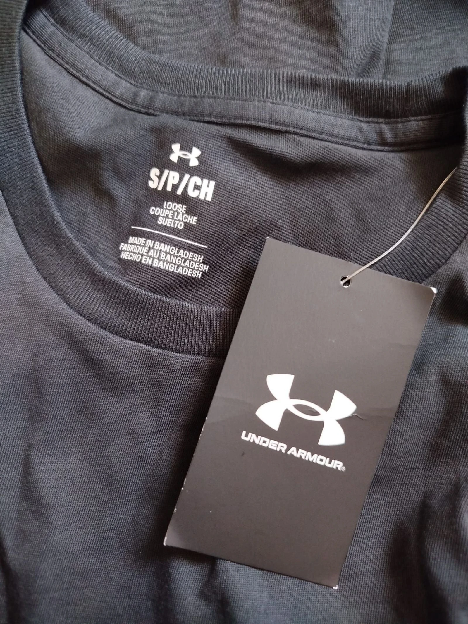 Under Armour black logo t-shirt S – photo 5